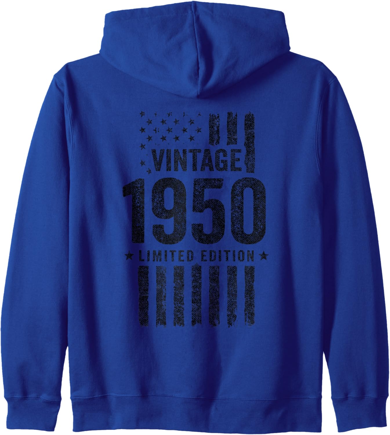 Limited Edition Vintage 1950 - Born in 1950 - 1950 Birthday Zip Hoodie