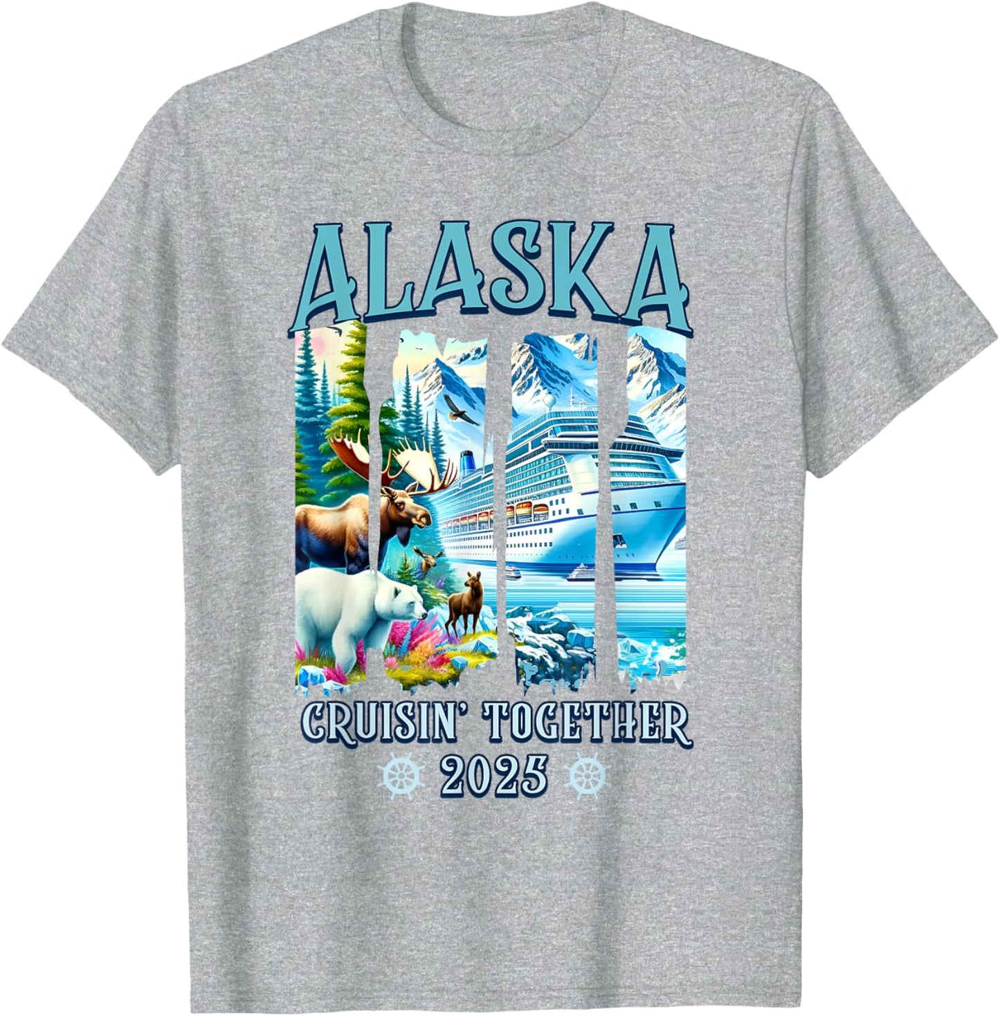 Alaska Cruising Together 2025 Matching Family Friends Group