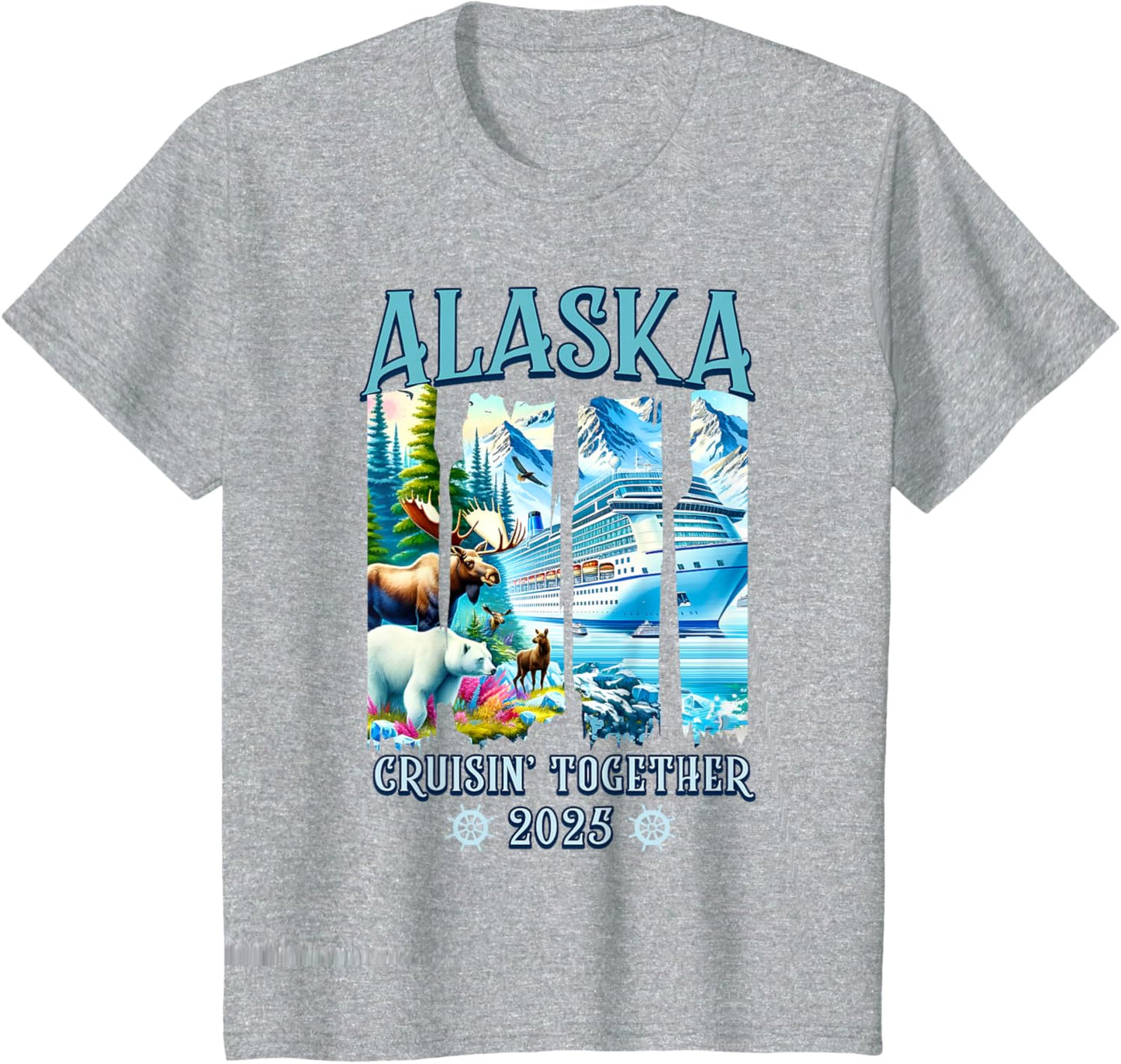 Alaska Cruising Together 2025 Matching Family Friends Group