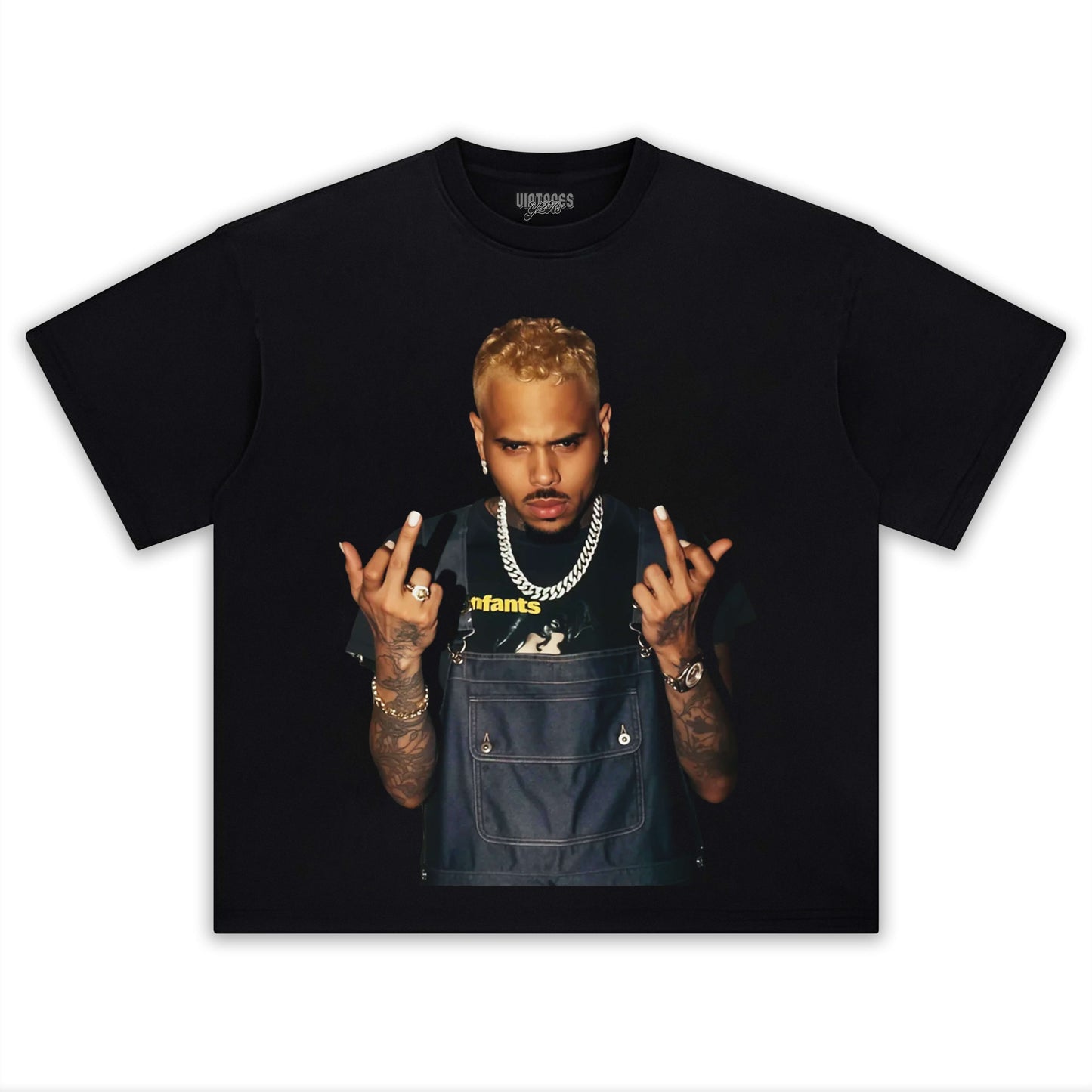 CHRIS BROWN 2025 V2 TEE Style002