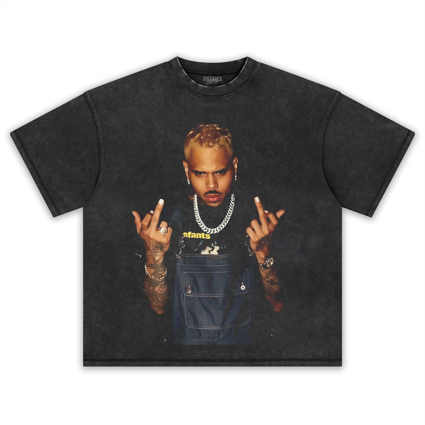 CHRIS BROWN 2025 V2 TEE Style002