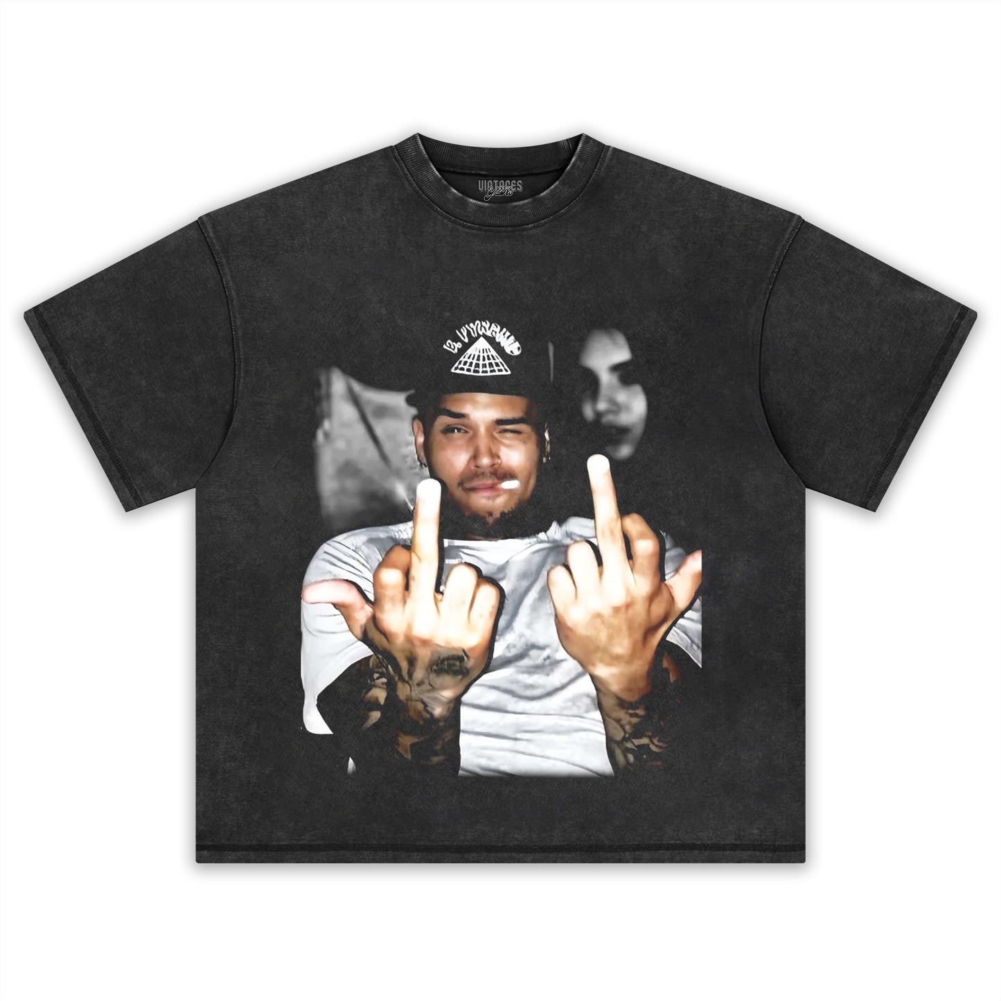 CHRIS BROWN 2025 V2 TEE Style003