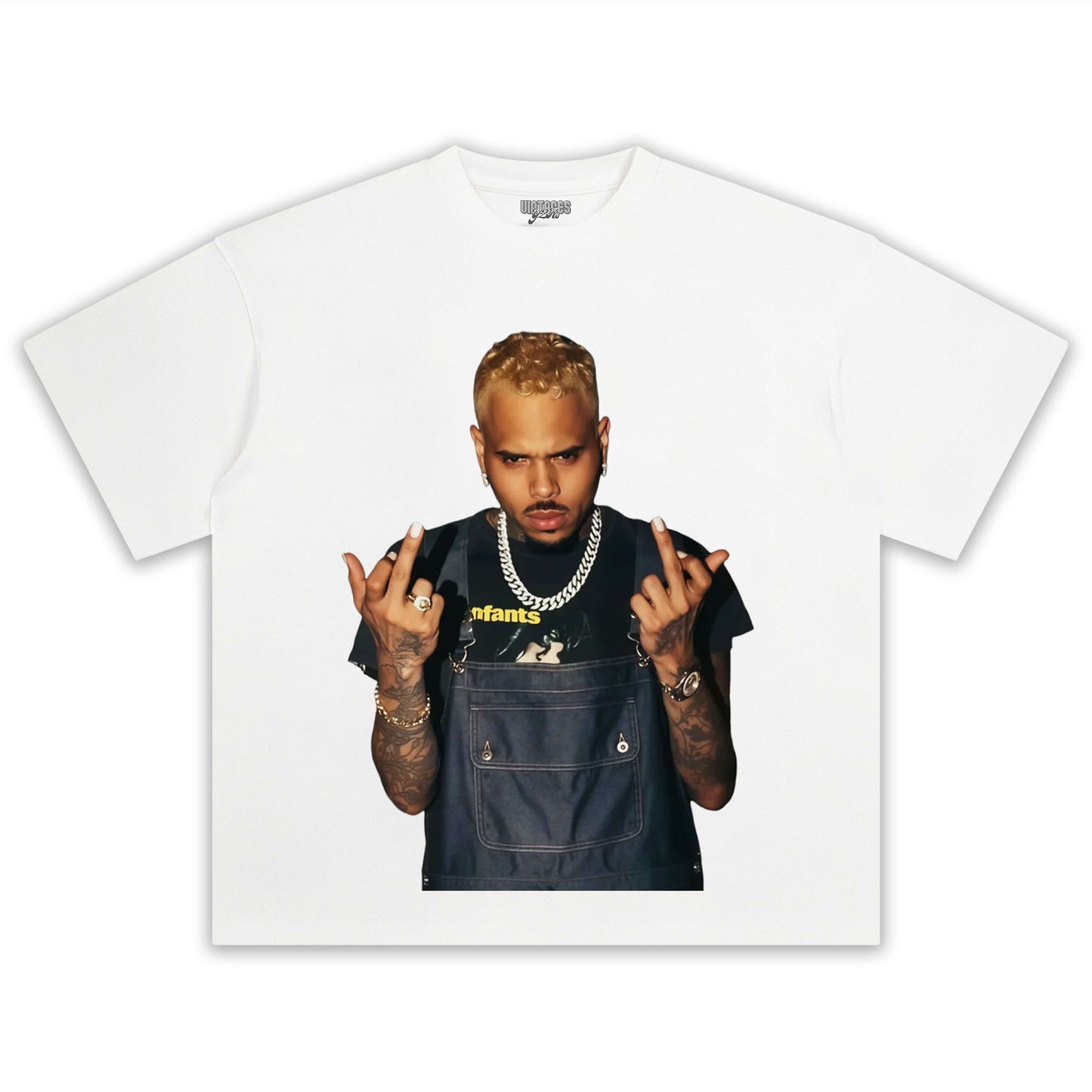 CHRIS BROWN 2025 V2 TEE Style002