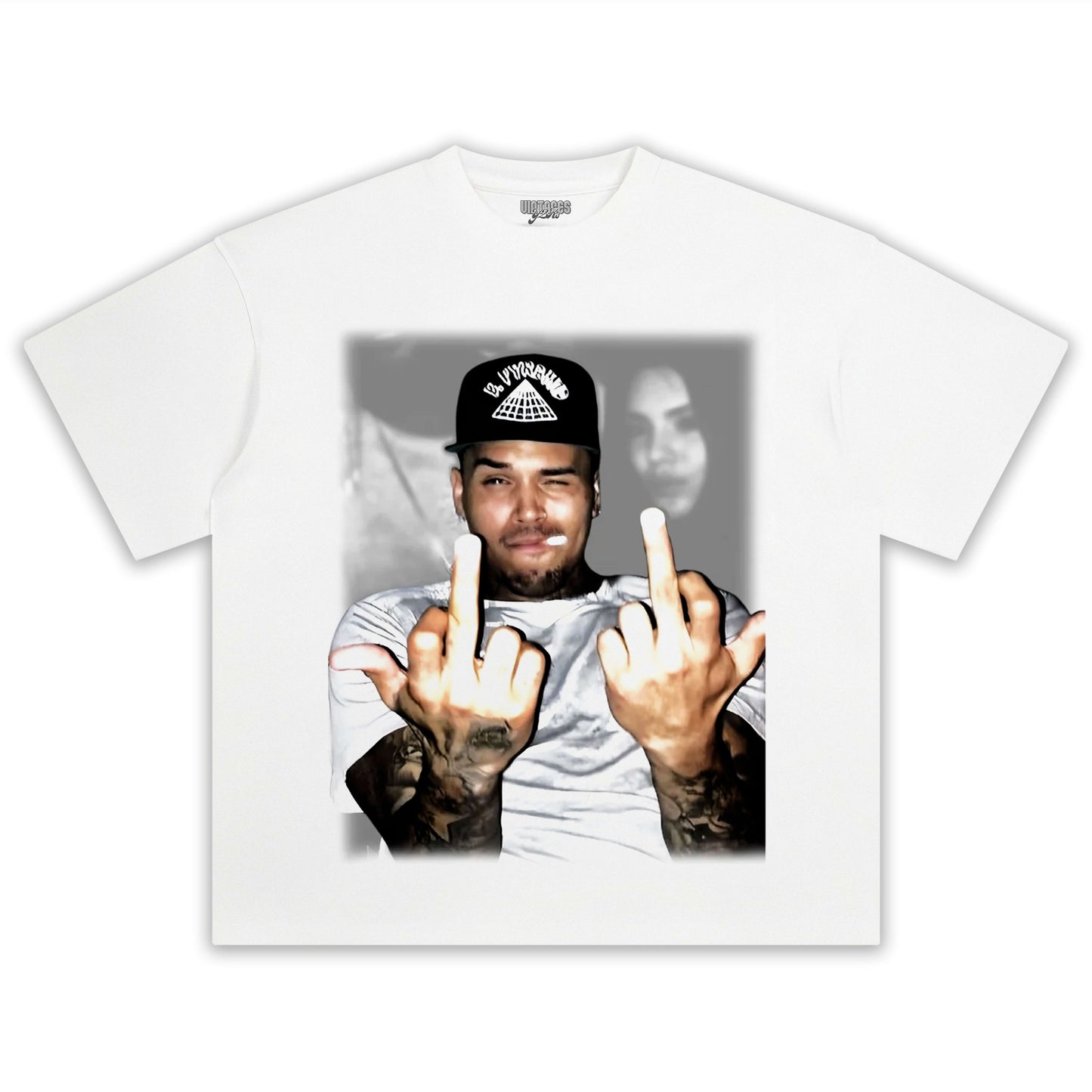 CHRIS BROWN 2025 V2 TEE Style003
