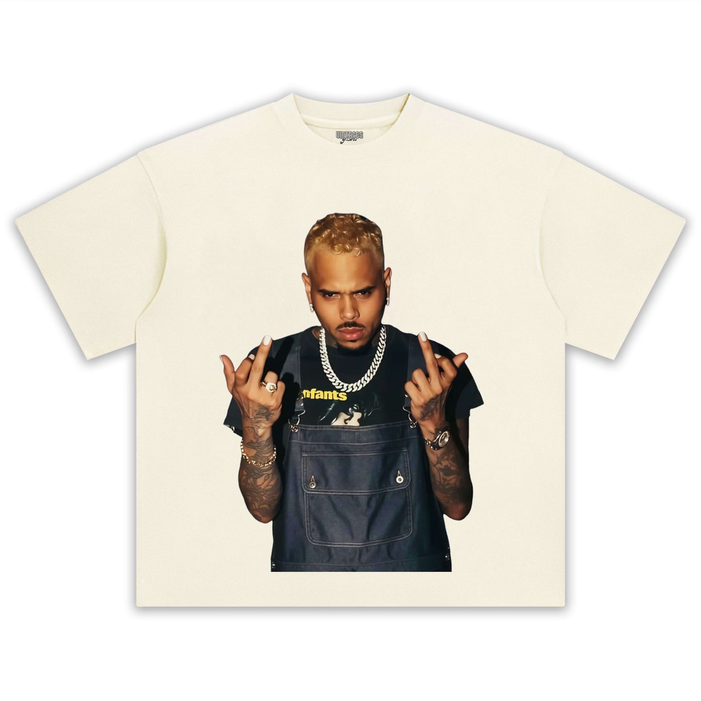 CHRIS BROWN 2025 V2 TEE Style002