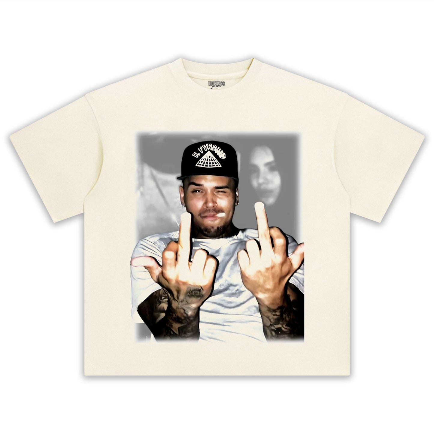 CHRIS BROWN 2025 V2 TEE Style003