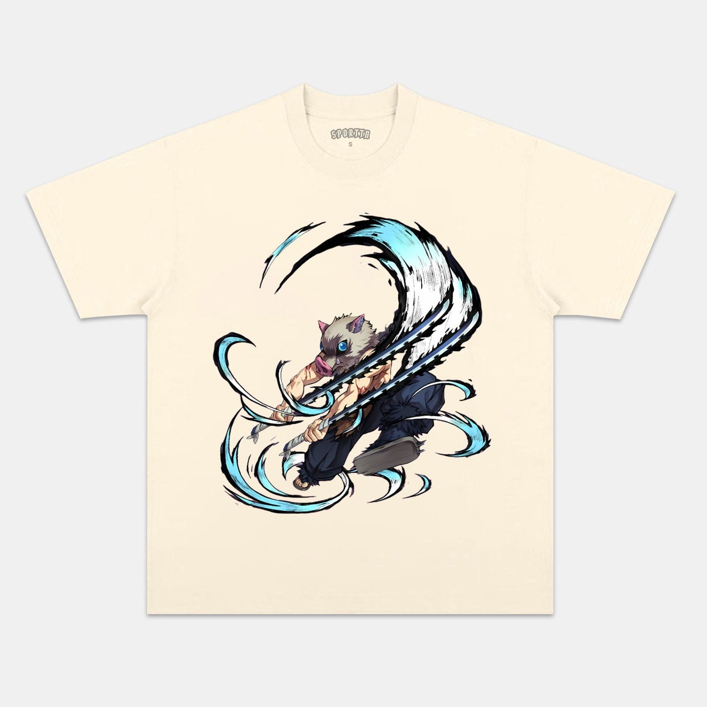HASHIBIRA INOSUKE UNISEX ANIME INSPIRED VINTAGE T-SHIRT丨DEMON SLAYER