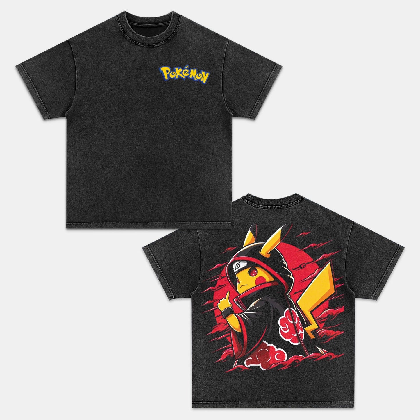 PIKACHU UNISEX ANIME INSPIRED VINTAGE T-SHIRT丨POKÉMON Style001
