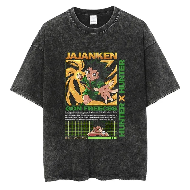Hunter x Hunter Gon Shirt Oversized Style Anime Shirt Style002