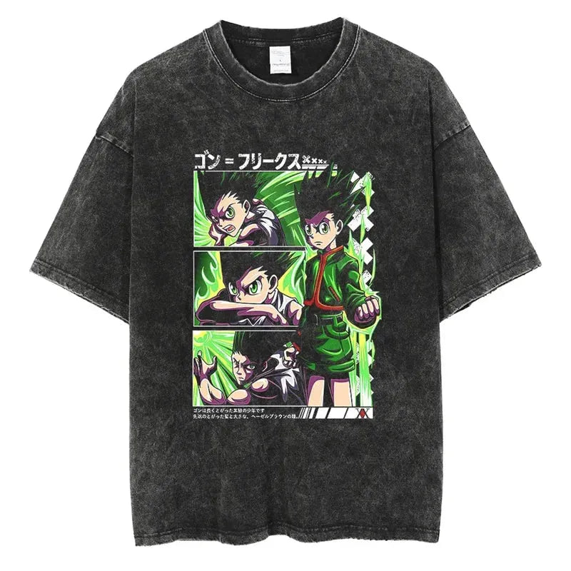 Hunter x Hunter Gon Shirt Oversized Style Anime Shirt Style005
