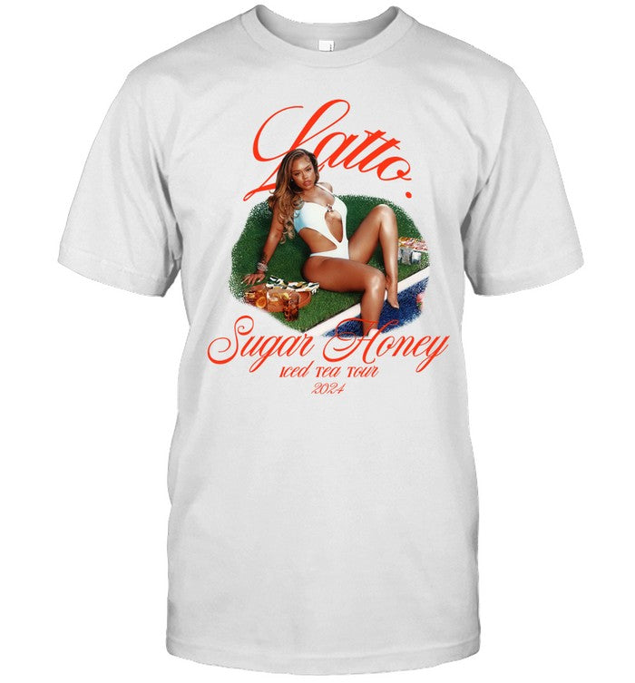 2025 Latto Sugar Honey Iced Tea Tour Limited T Shirt