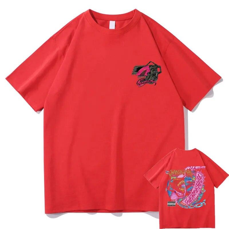 Chainsaw Man Denji Pochita T-shirt| Chainsaw man Anime Tshirt