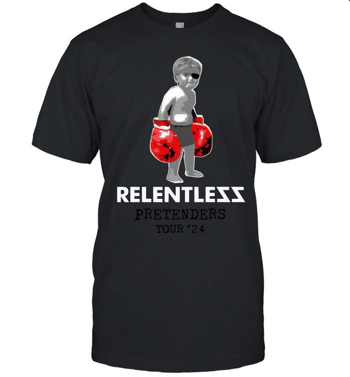 2025 Limited The Pretenders Relentless Red Tour T Shirt
