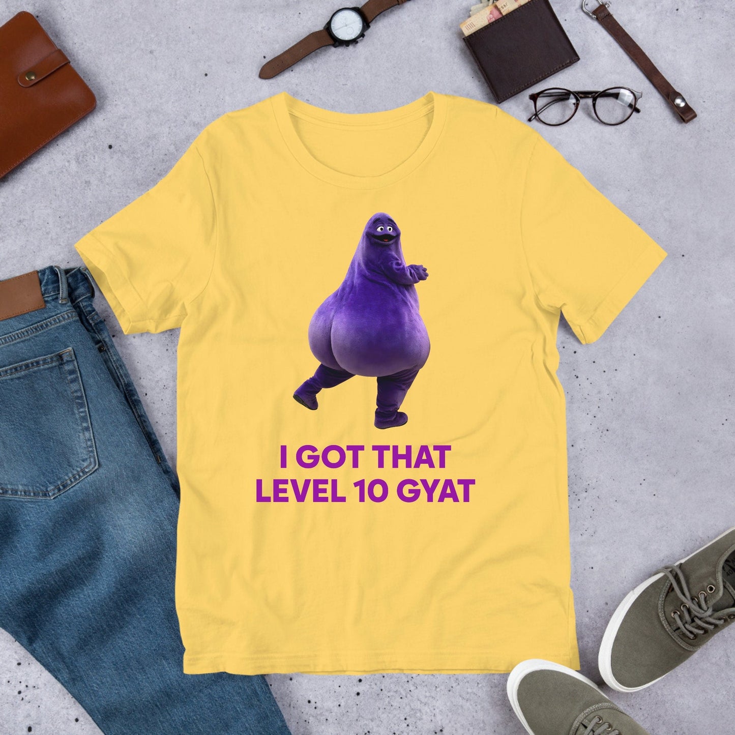 I Got That Level 10 Gyat, Gyatt Meme, Funny Meme Shirt, Ironic Shirt, Shirt Joke Gift, Oddly Specific, Unhinged Shirt, Cursed