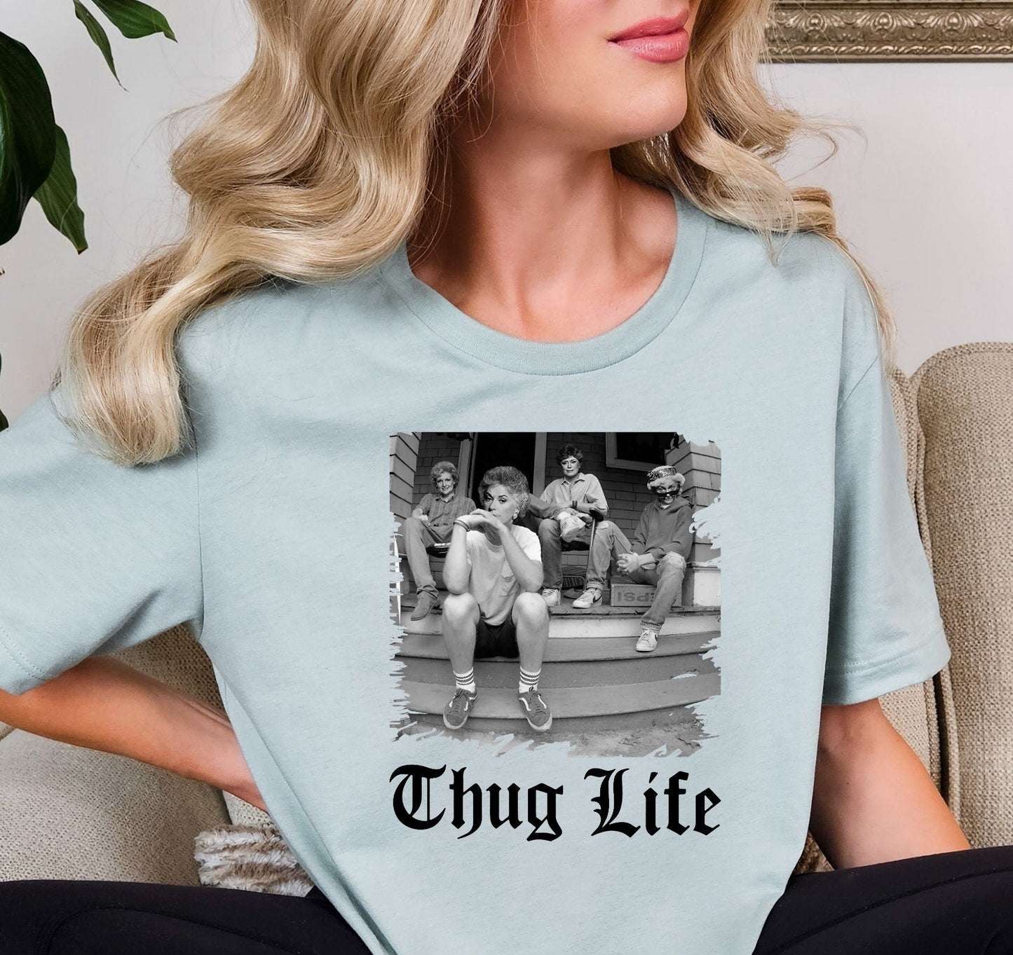 Golden Girls Thug Life - Stay Golden Shirt, Shady Pines, Picture It Sicily 1922, Stay Golden Squad, The Golden Girls fan shirt, 80's sitcom
