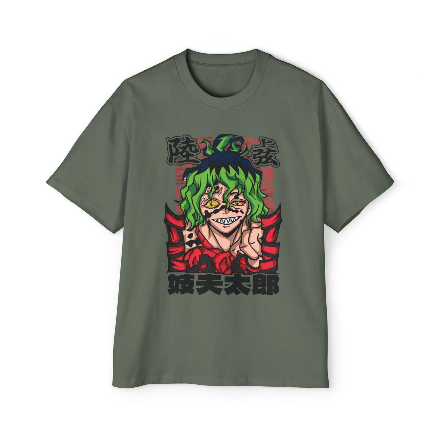 Bold Graphic Tee, Streetwear, Anime Style, Gift for Fans, Casual Wear, Unisex Oversized T-Shirt