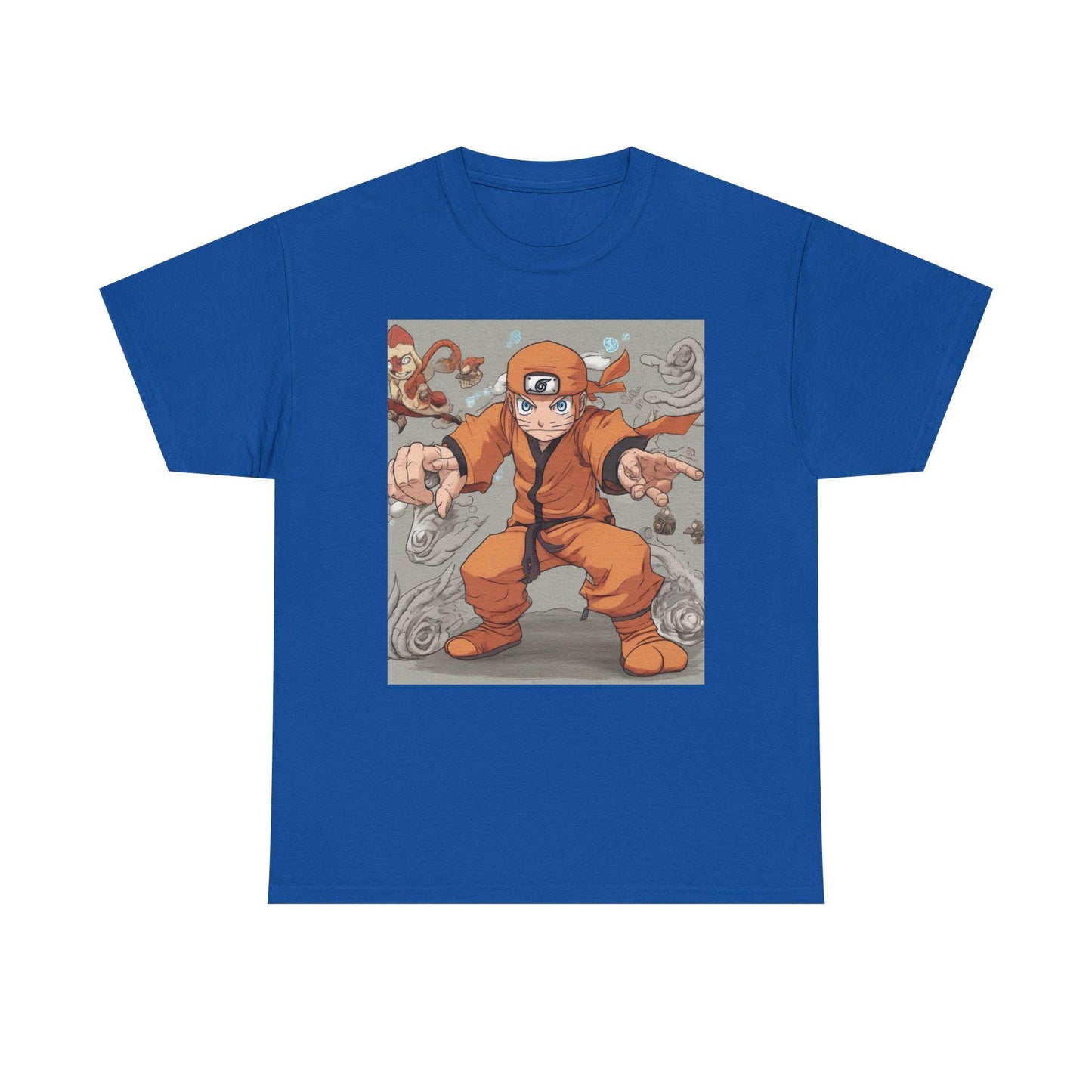 Anime Inspired Unisex Heavy Cotton Tee, Gift for Fans, Casual Wear, Graphic Tee, Lounge Shirt, Birthday Present