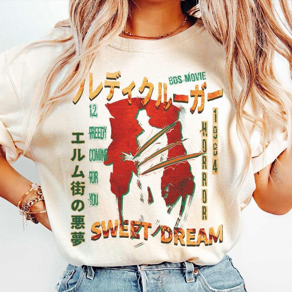 80s Nightmare Japanese Horror Shirt, Tokyo Anime Harajuku Streetwear, Weird Aesthetic Unisex Tee, Hoodie, Sweatshirt