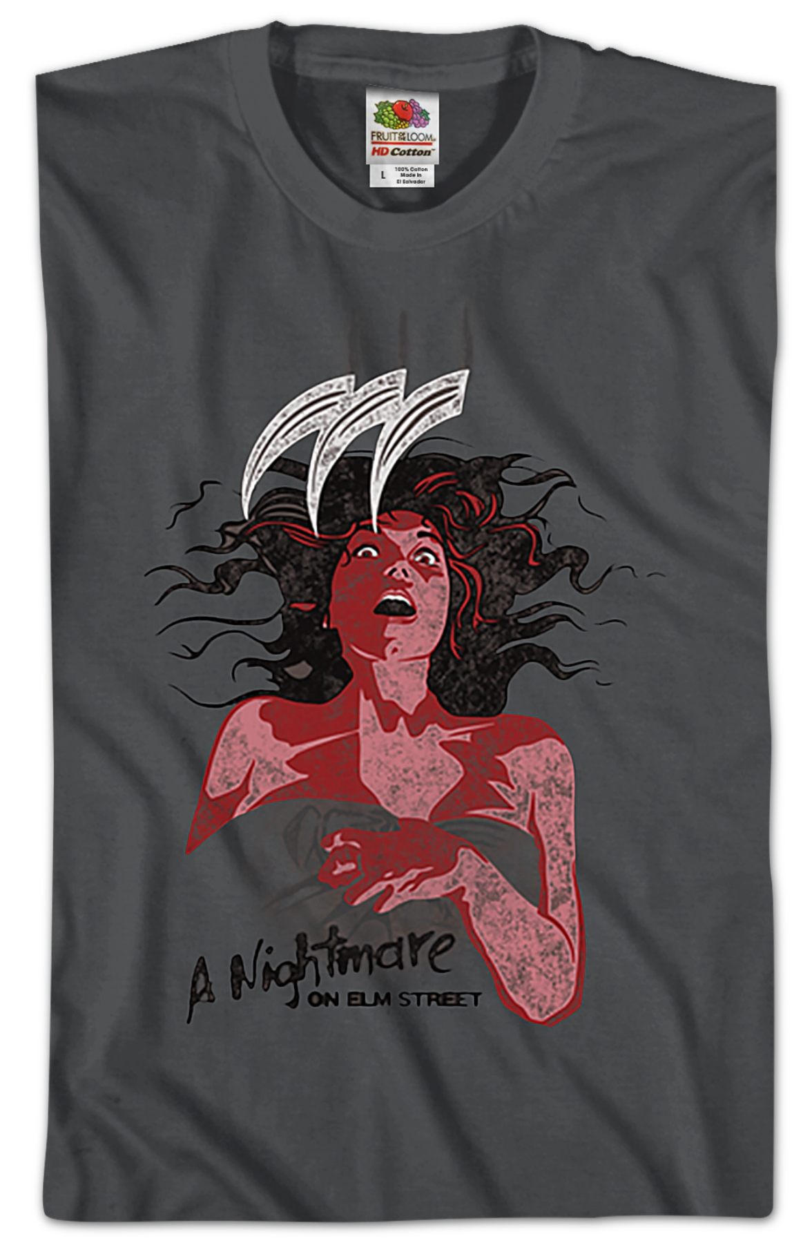 Illustrated Poster Nightmare On Elm Street T-Shirt