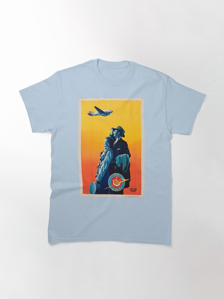 TCDHY retro poster Classic T-Shirt Style001
