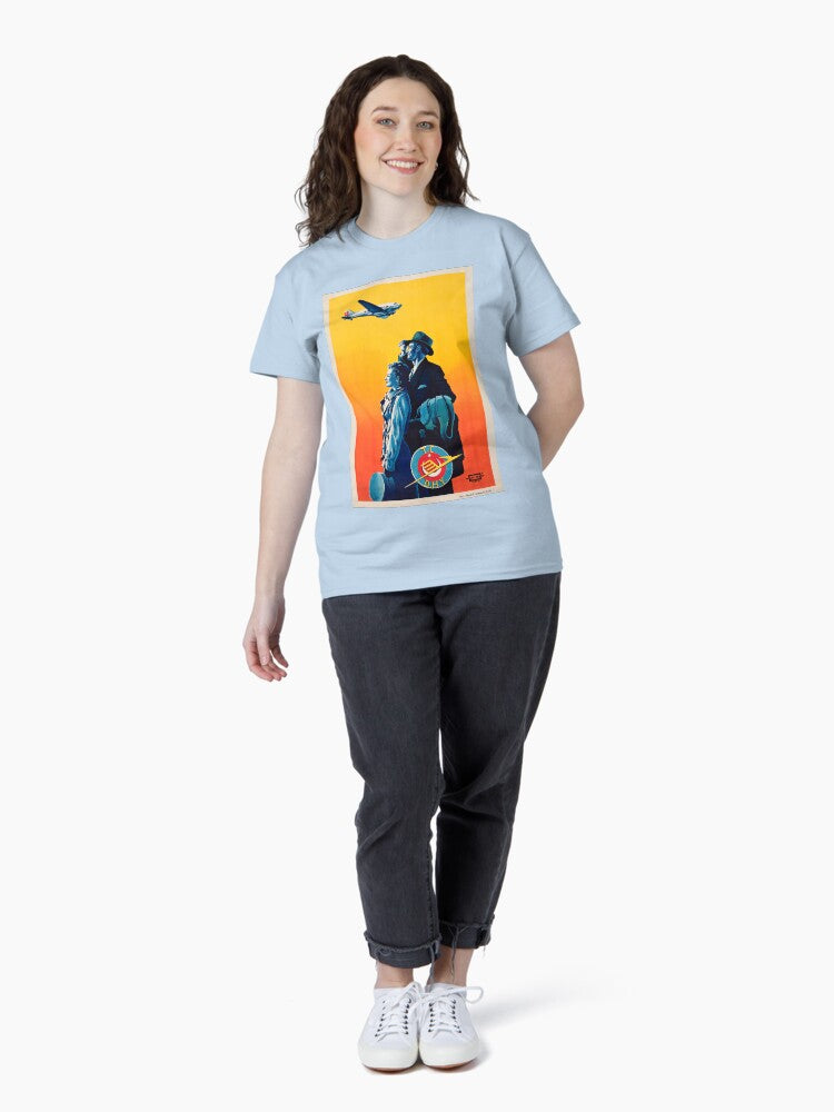TCDHY retro poster Classic T-Shirt Style001
