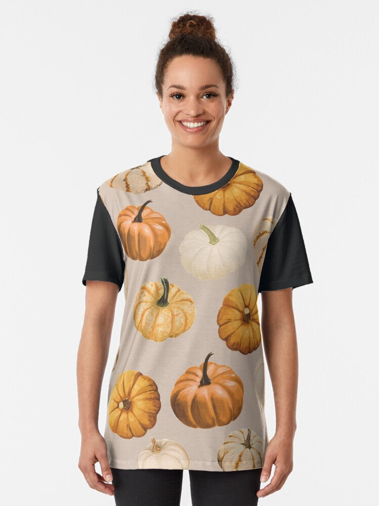 Autumn Pumpkins Graphic T-Shirt