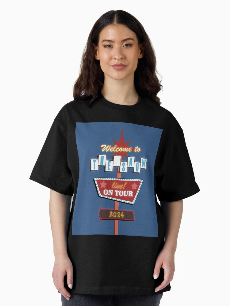 the show niall horan poster tour 2024 Oversized T-Shirt