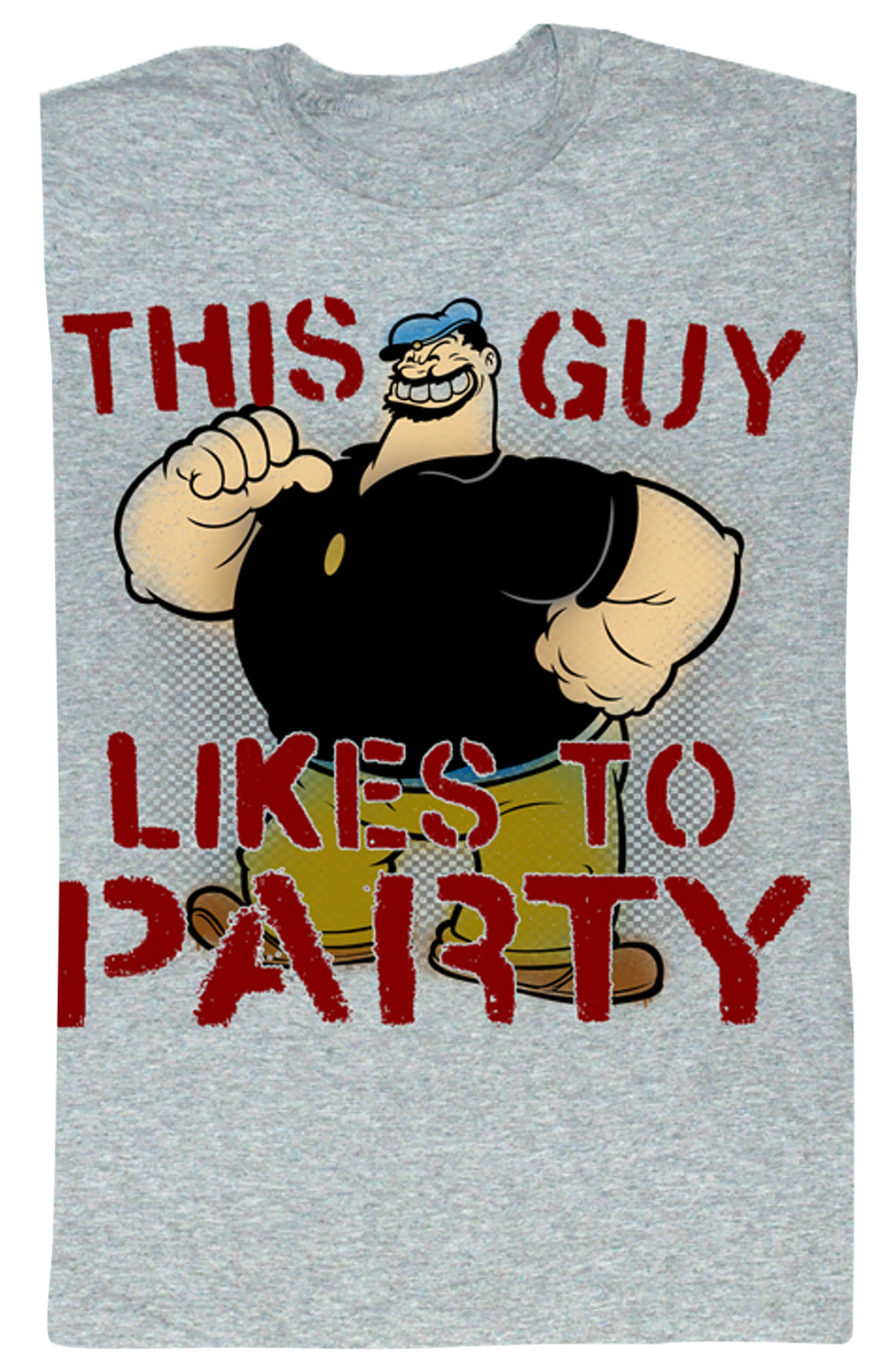 This Guy Likes To Party Popeye T-Shirt