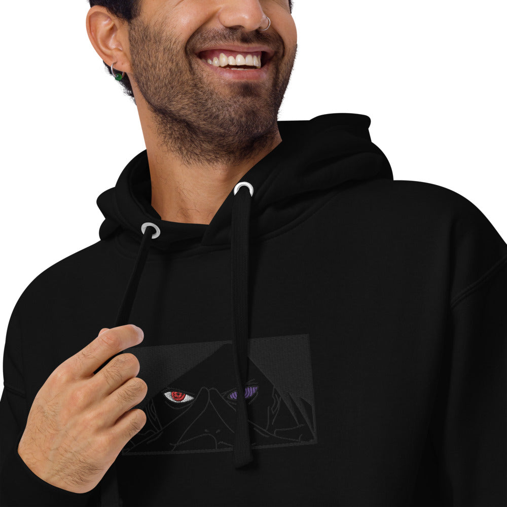 Hidden Leaf Shinobi - Eternal Founder Blackout Resurrection Hoodie (Embroidered)
