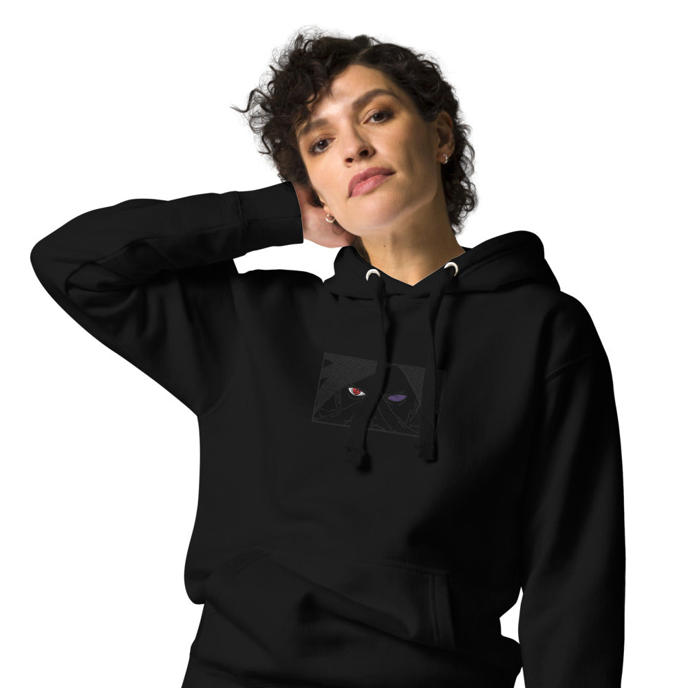 Hidden Leaf Shinobi - Eternal Founder Blackout Resurrection Hoodie (Embroidered)