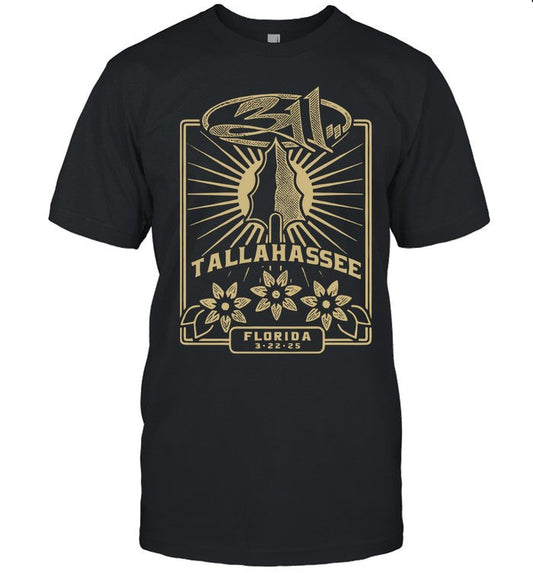 311 The Moon Tallahassee, FL Mar 22 2025 Concert T Shirt