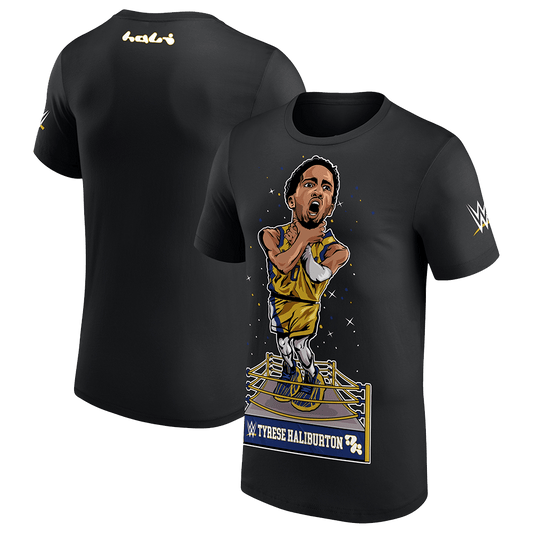 Tyrese Haliburton WWE Shirt Tyrese Haliburton T-Shirt Father's Day Presents For Dad Ideas 2025