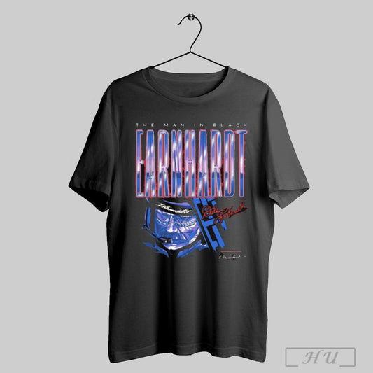 2025 Dale Earnhardt The Man In Black Intimidator Retro Graphic T Shirt Sweatshirt