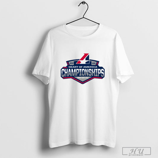2025 Heart Of America Heart Indoor Track Field Conference Championship Shirt Sweatshirt