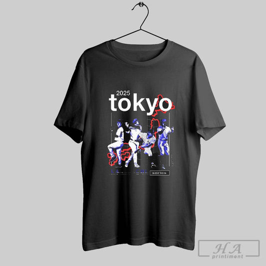 2025 Tokyo Series Baseball Chicago Shota Imanaga Seiya Suzuki Vs La Shohei Ohtani Yoshinobu Yamamoto Painting T Shirt