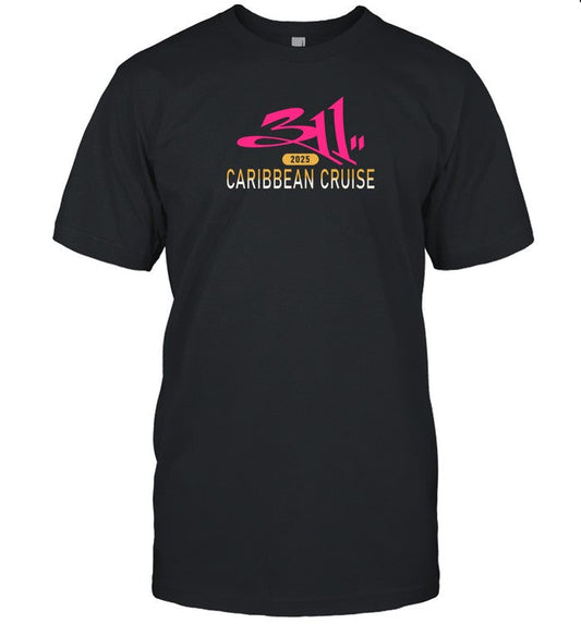 311 Caribbean Cruise 2025 Paradise Hot T-Shirt