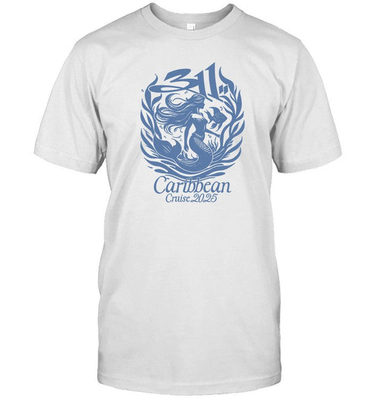 311 Caribbean Cruise 2025 Ladies Mermaid Racerback Limited T Shirt