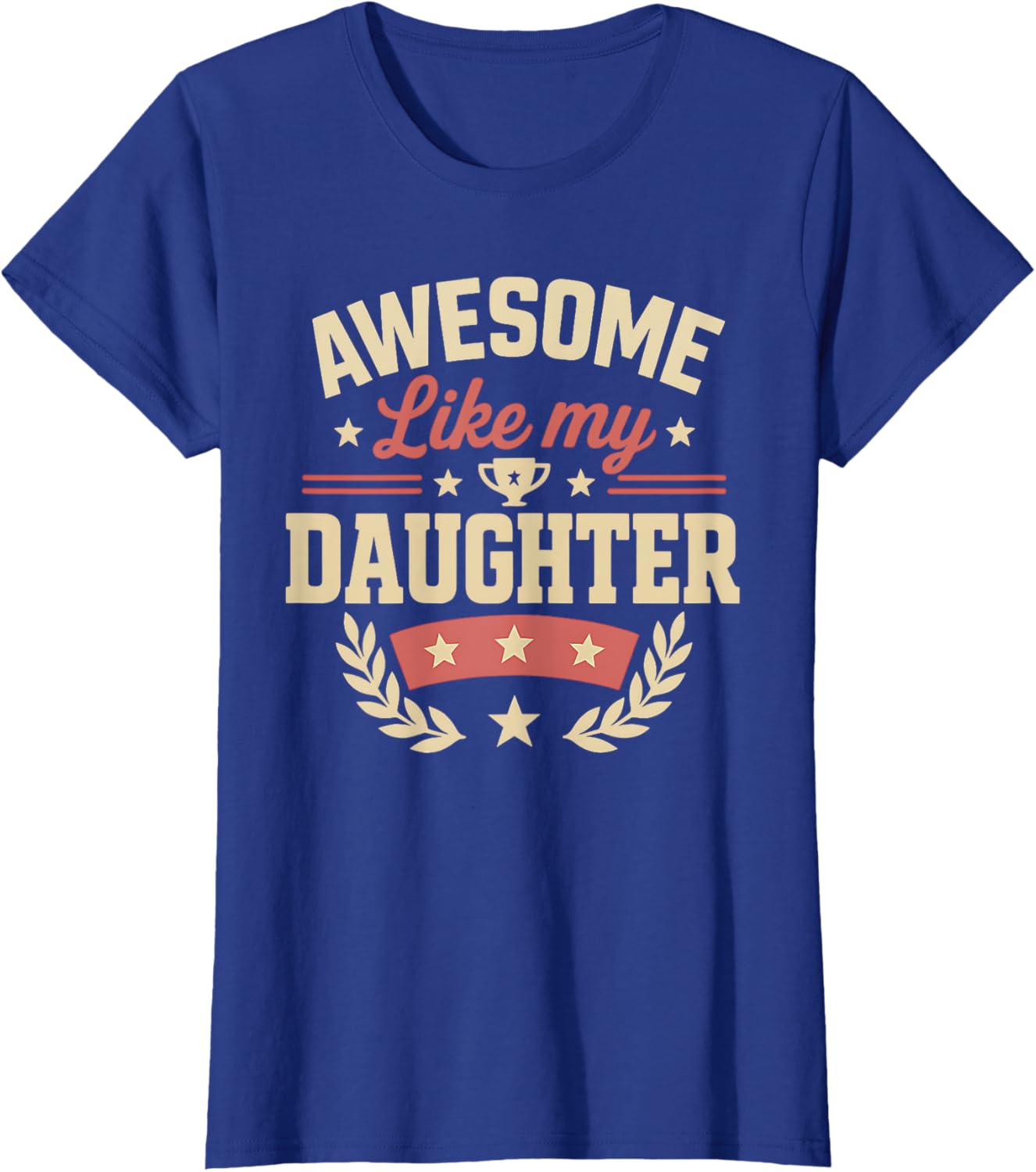 Fathers Day Shirt Men Awesome Like My Daughter Funny Dad