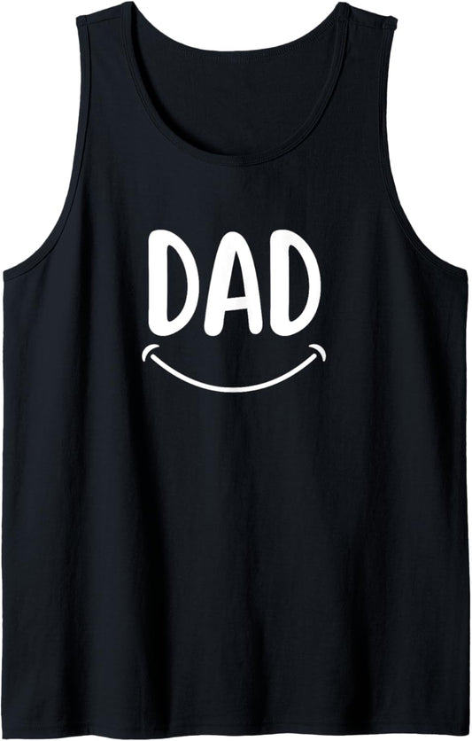Fathers Day For New Dad, Him, Dada, Grandpa Funny PAPA - DAD Tank Top