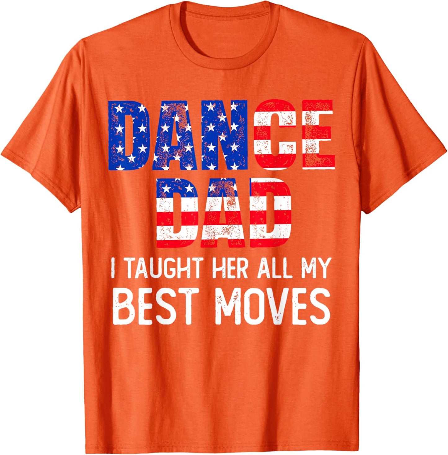 Fathers day Dad Dance Mens American Flag Dancing 4th of July