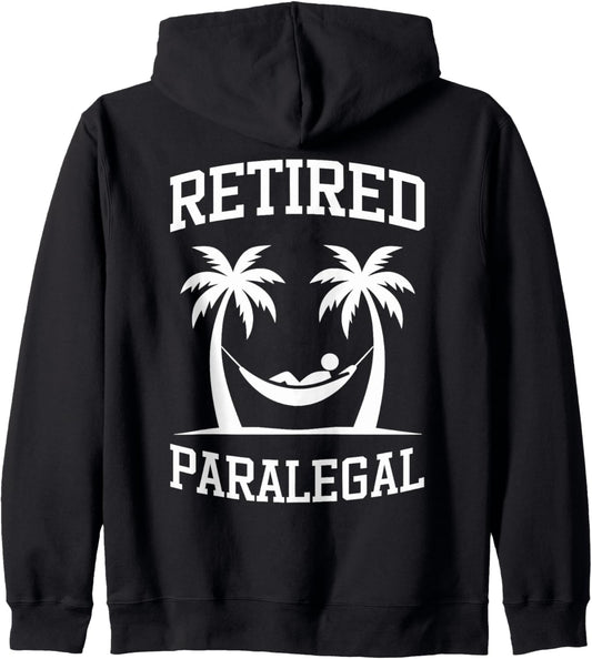 Paralegal Law Clerk Paralegal Appreciation Zip Hoodie