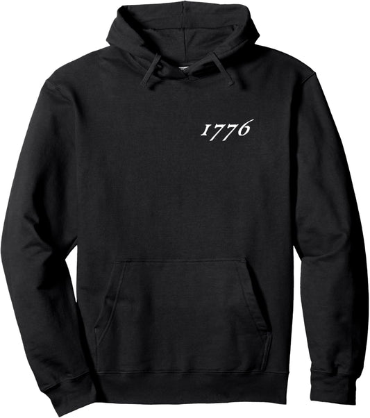 1776 4th of July 2025 2026 250 American Patriotic USA Pullover Hoodie