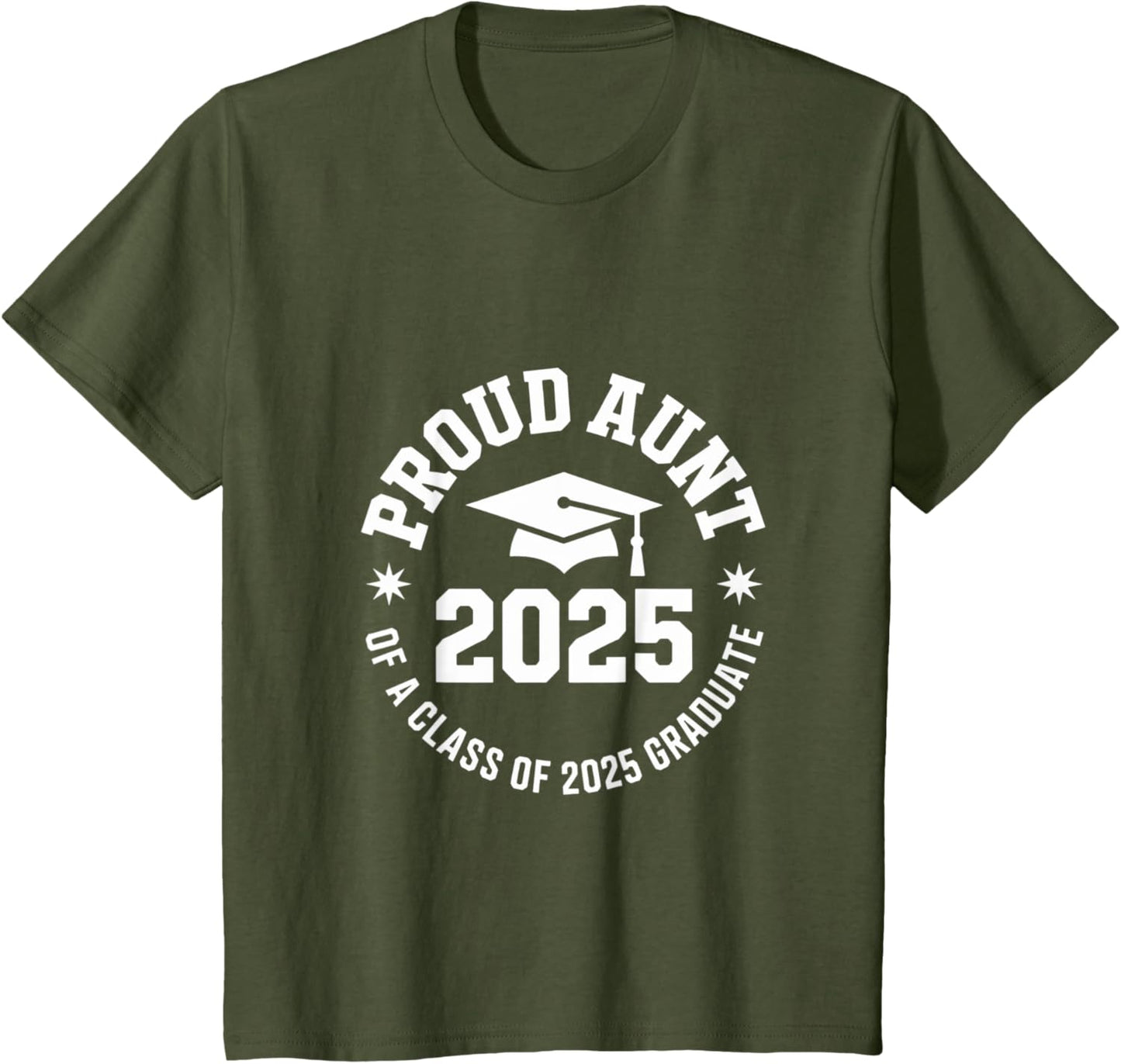 2025 Graduation Proud Aunt Family Celebration Design