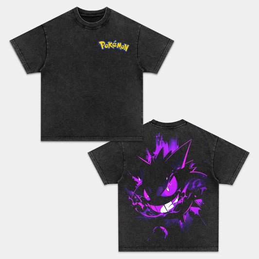 GENGAR UNISEX ANIME INSPIRED VINTAGE T-SHIRT‰∏®POK√âMON Style006