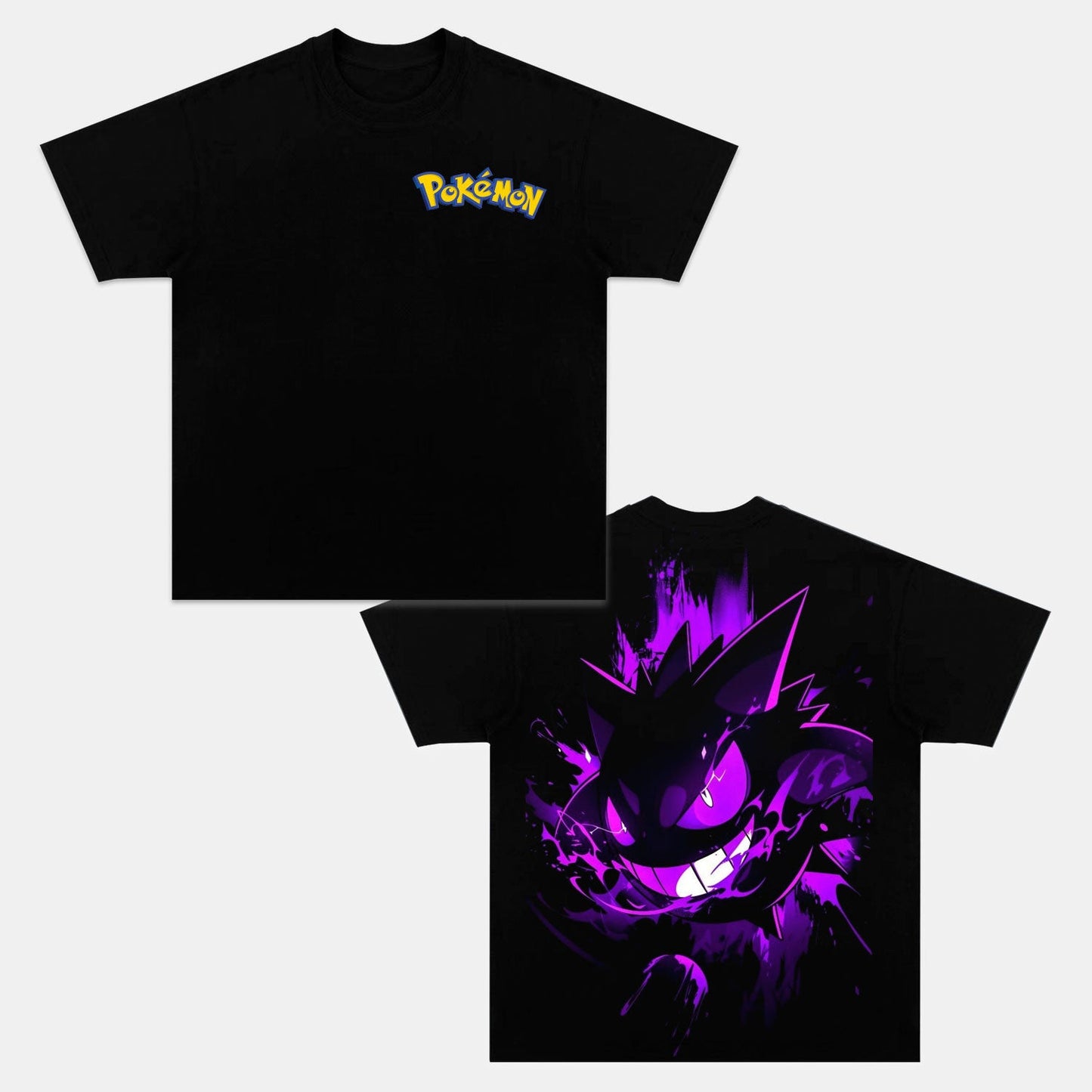 GENGAR UNISEX ANIME INSPIRED VINTAGE T-SHIRT‰∏®POK√âMON Style006