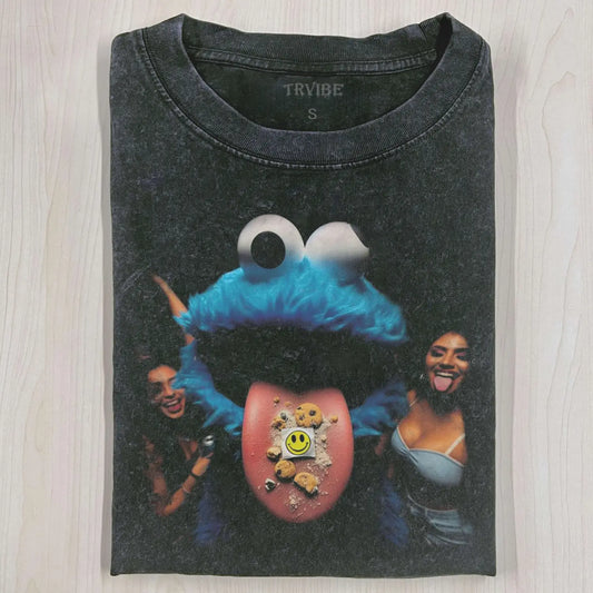 PARTY COOKIE MONSTER ‚Äì WILD AND FUNNY T-SHIRT