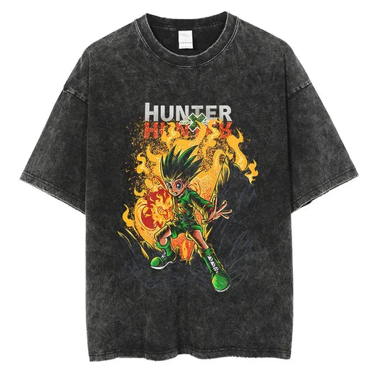 Hunter x Hunter Gon Shirt Oversized Style Anime Shirt Style001