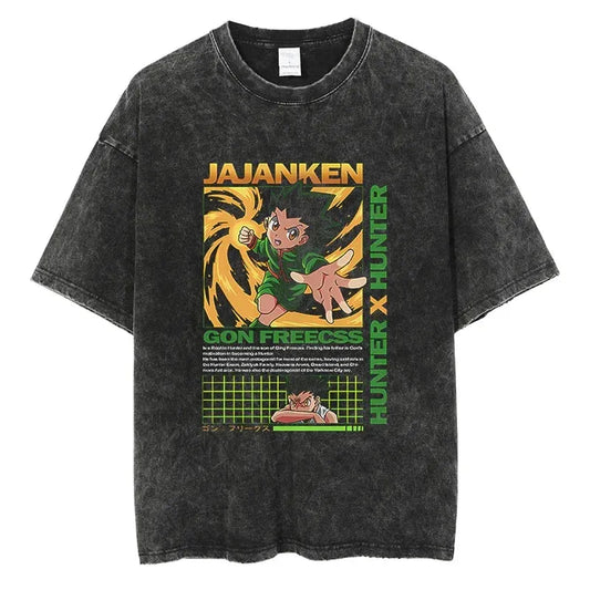 Hunter x Hunter Gon Shirt Oversized Style Anime Shirt Style002