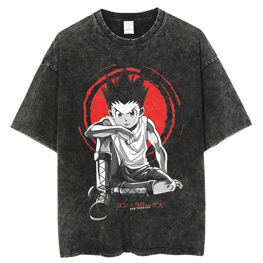 Hunter x Hunter Gon Shirt Oversized Style Anime Shirt Style006