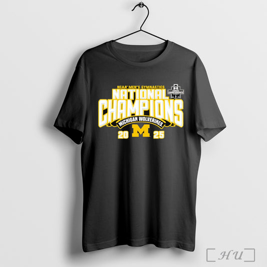 Trending Michigan Wolverines 2025 Ncaa Mens Gymnastics National Champions T Shirt Sweatshirt